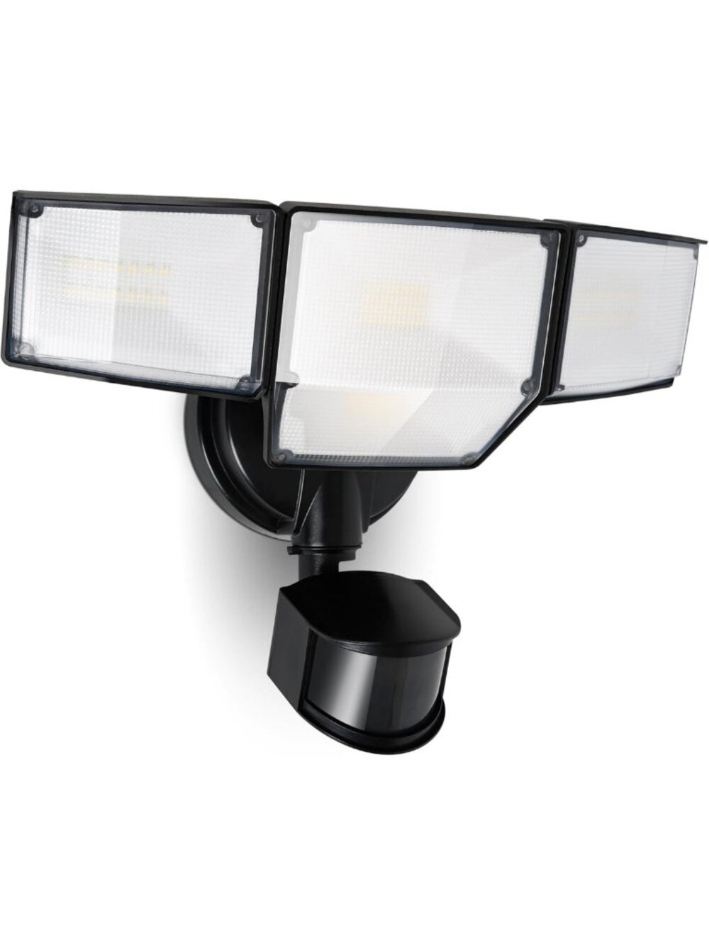 80W Motion Sensor Outdoor Security Light - 9000LM Hardwired Floodlight